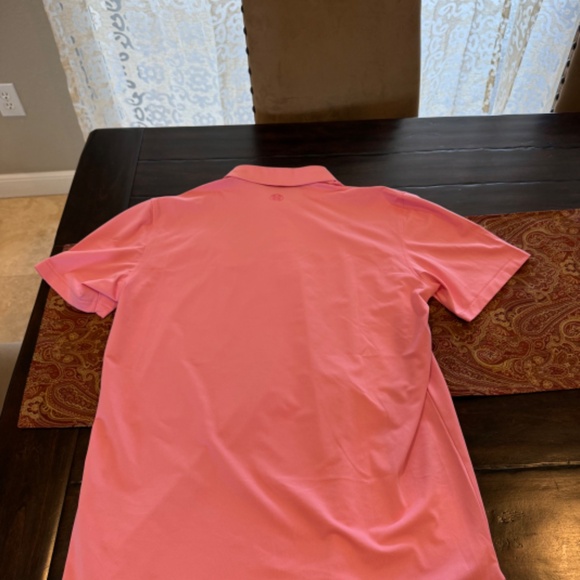 Limited Edition G/Fore Men's Large STRBT Pink Pique Polo MSRP $110 - Picture 4 of 6